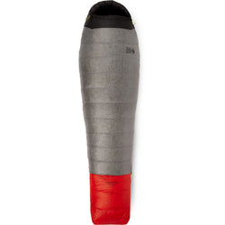 Mountain Hardwear Phantom 0 Degree Down Sleeping Bag in Glacial closed