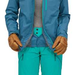 Patagonia Women's Powder Town Jacket model open