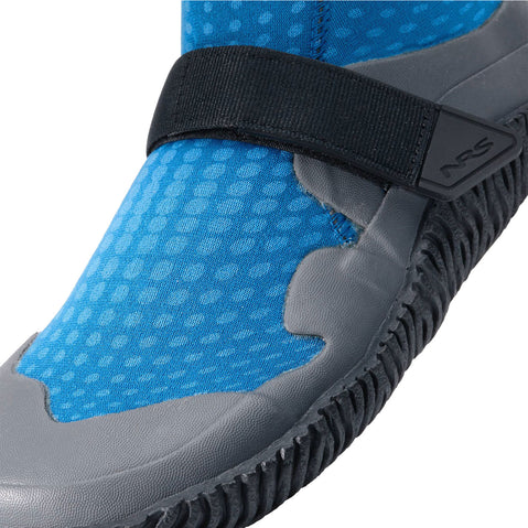 NRS Women's Paddle Wetshoes in Poseidon toe detail
