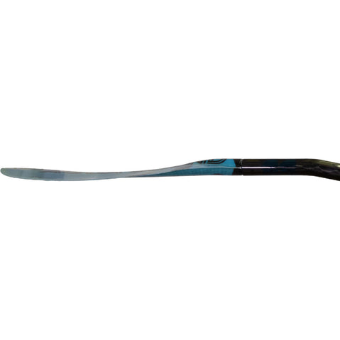 Aqua-Bound Aerial Major Fiberglass Versa-Lok Bent Shaft 2-Piece Kayak Paddle in Blue blade profile