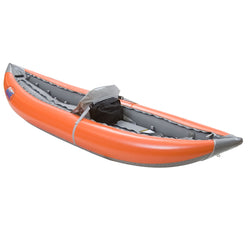 AIRE Lynx 1 Inflatable Kayak in Orange angle