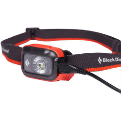 Black Diamond Sprint 225 Headlamp in Octane charging