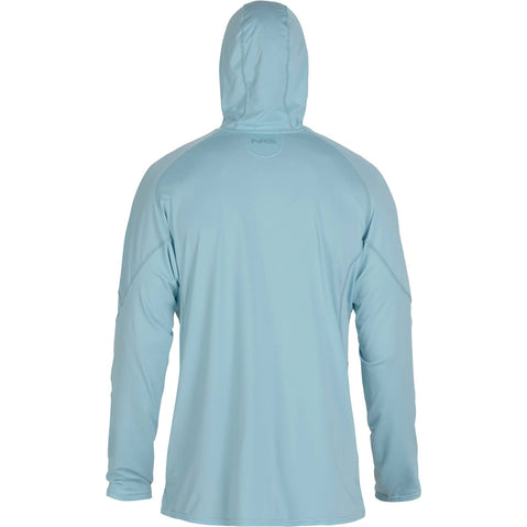 NRS Men's Silkweight Varial Hoodie Sea Angel back