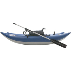 Outcast Fish Cat 9-IR Pontoon Boat in Blue side
