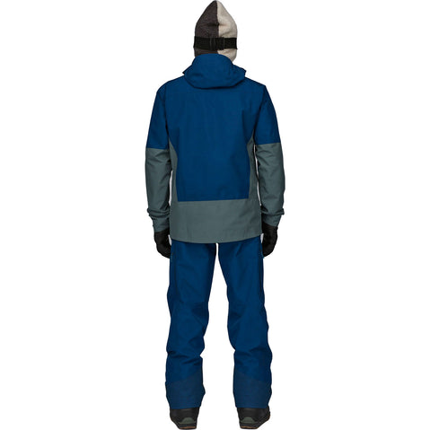 Patagonia Men's Storm Shift Jacket worn by a model facing away