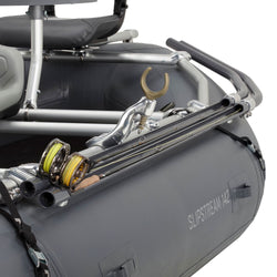NRS Slipstream 142 Fishing Raft Package rod holder