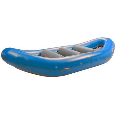 AIRE Super Duper Puma Self-Bailing Raft in Blue angle