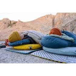 Therm-A-Rest NeoAir Xlite NXT Sleeping Pad in Solar Flare lifestyle