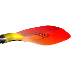 Werner Surge Fiberglass 4-Piece Whitewater Kayak Paddle in Gradient Blaze logo