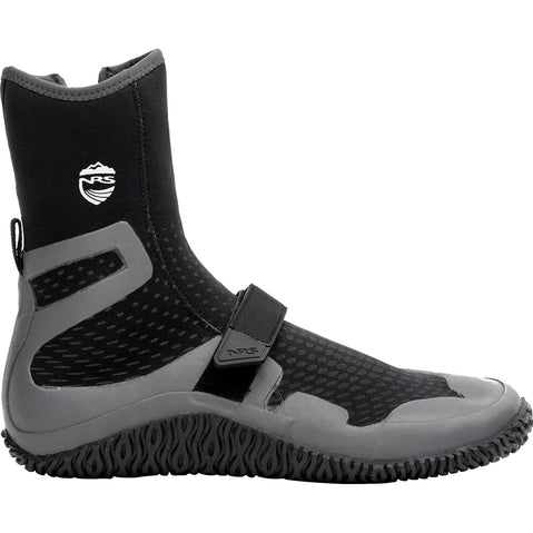 NRS Men's Paddle Wetshoes in Black right side