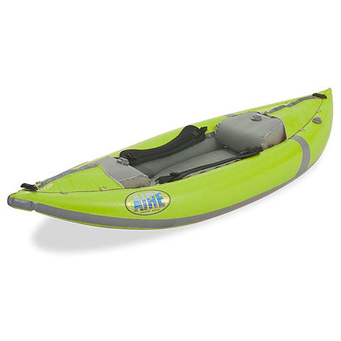 AIRE Force Inflatable Kayak in Lime angle