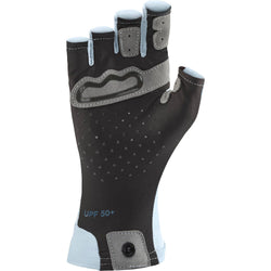 NRS Castaway Half-Finger Gloves in Daybreak model palm