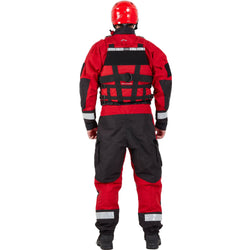 NRS Rapid Responder Lifejacket (PFD) in Red model back