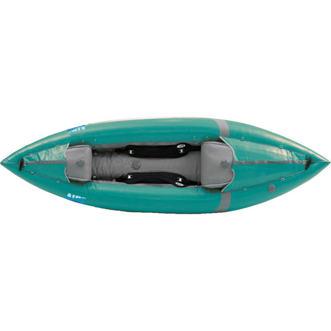 AIRE Force Inflatable Kayak in Teal top