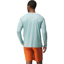 NRS Men's Silkweight Long-Sleeve Shirt aquifer model back