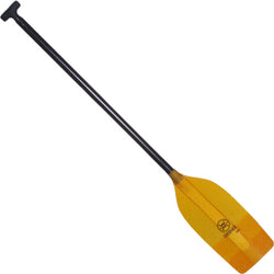 Werner Bandit Adjustable Fiberglass Canoe Paddle in Amber angle