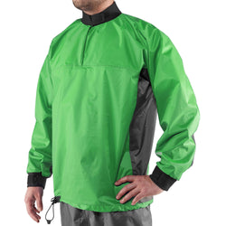 NRS Rio Paddling Jacket in Green model front