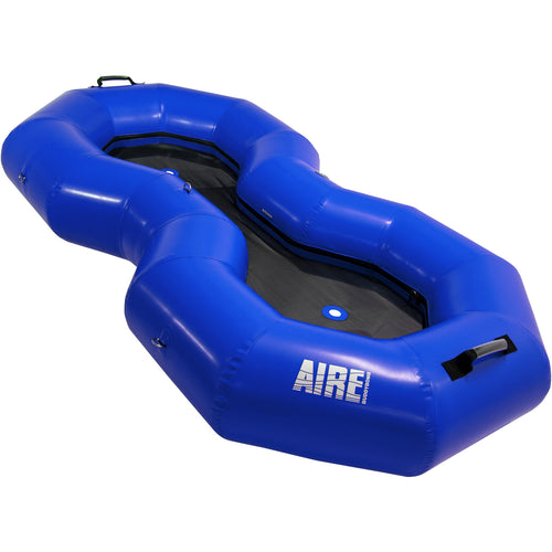 AIRE BuddyBomb Inflatable River Tube in Blue angle