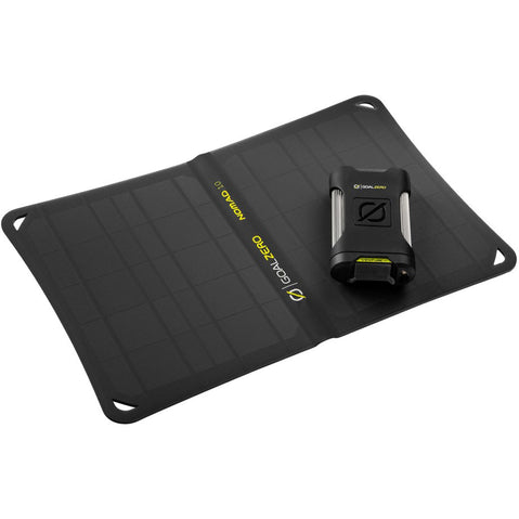 Goal Zero Venture 35 Power Bank Solar Kit top