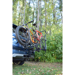 Malone Pilot HM2 Bike Hitch Rack with bikes loaded