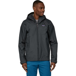 Patagonia Men's TorrentShell 3L Rain Jacket black model 1 front