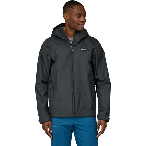 Patagonia Men's TorrentShell 3L Rain Jacket black model 1 front
