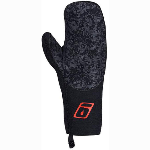 Level Six Neutron 2 mm Neoprene Paddling Mitts in Black front