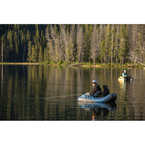 Outcast Prowler Float Tube in Navy lifestyle