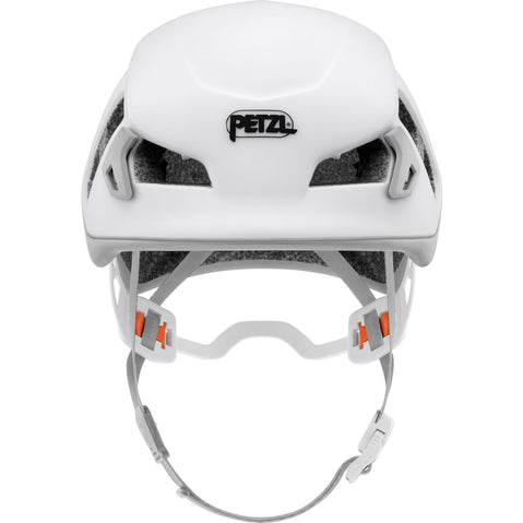 Petzl Women's Meteora Climbing Helmet in White/Violet back