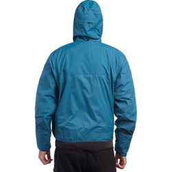 Level Six Men's Torngat Paddling Jacket in Crater Blue back