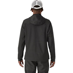 Patagonia Men's R2 TechFace Pullover in Black model back