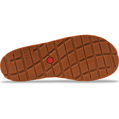 Astral Men's Filipe Sandals in Space Black sole