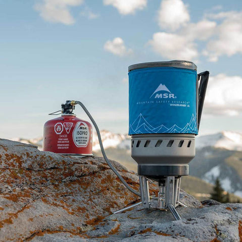 MSR WindBurner Duo Accessory Pot lifestyle