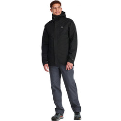 Outdoor Research Men's Foray 3-in-1 Parka in Black model view full