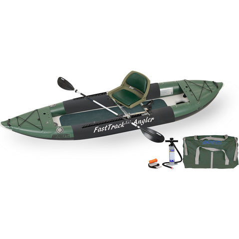 Sea Eagle FastTrack Angler 385FT Inflatable Kayak Swivel Seat Package set