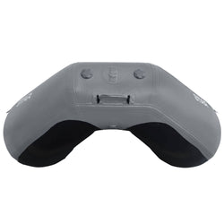 Star Lightning Bug 12 Self-Bailing Raft in Gray front