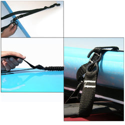 NSI Garb Deluxe Kayak Tie Down Straps diagram