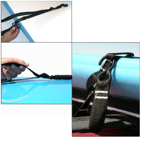 NSI Garb Deluxe Kayak Tie Down Straps diagram