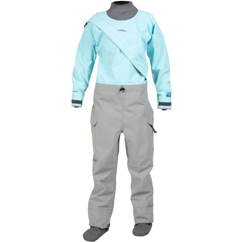 Kokatat Women's Legacy GORE-TEX Pro Dry Suit in Ice front