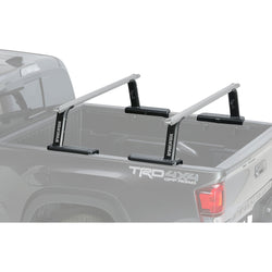 Yakima OutPost HD Truck Bed Rack installed on a car angle