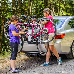 Yakima FullBack 3 Bike Trunk Rack installed