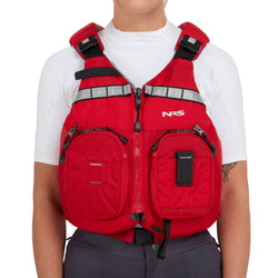 NRS Chinook OS Lifejacket (PFD) in Red model front