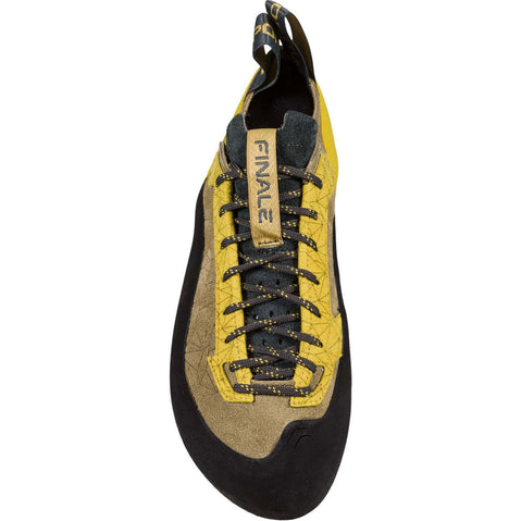 La Sportiva Men's Finale Rock Climbing Shoes in Aloe/Moss top