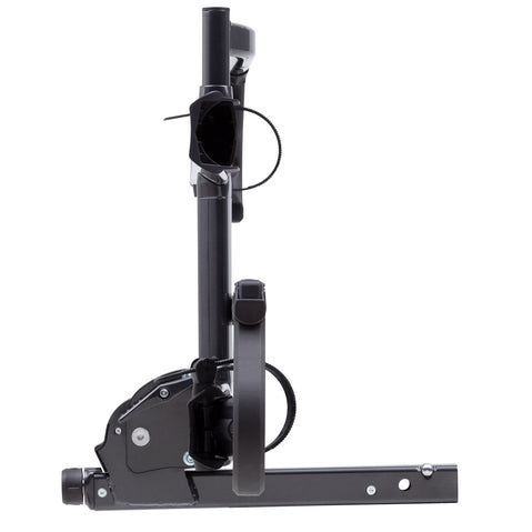 Kuat Sherpa 2.0 2 Bike Hitch Rack Gray Metallic side view folded up