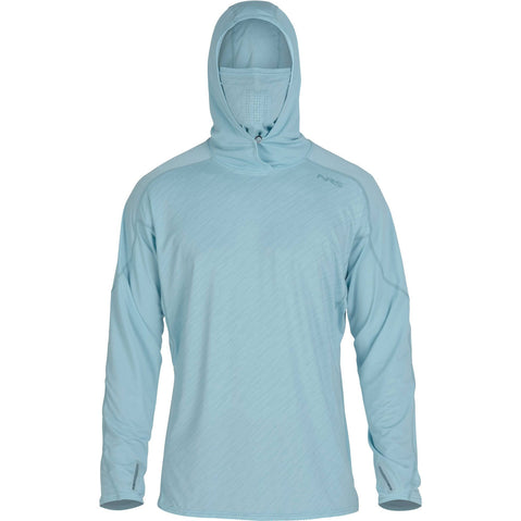NRS Men's Silkweight Varial Hoodie Sea Angel front