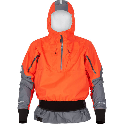NRS Men's Riptide Paddling Jacket in Flare front