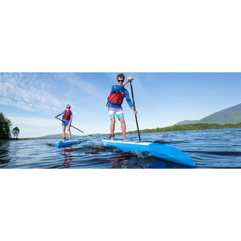 Sea Eagle NeedleNose 14 Inflatable SUP Board Electric Pump Package lifestyle