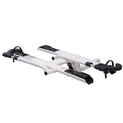 Kuat Sherpa 2.0 2 Bike Hitch Rack Pearl angle view arms down