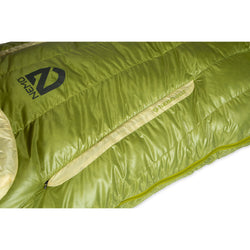 Nemo Equipment Women's Disco 15-Degree Endless Promise Down Sleeping Bag in Birch Bud exterior