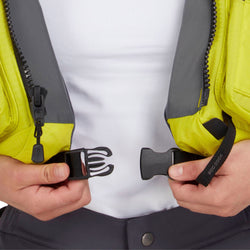 NRS Chinook OS Lifejacket (PFD) in Citrus model buckle